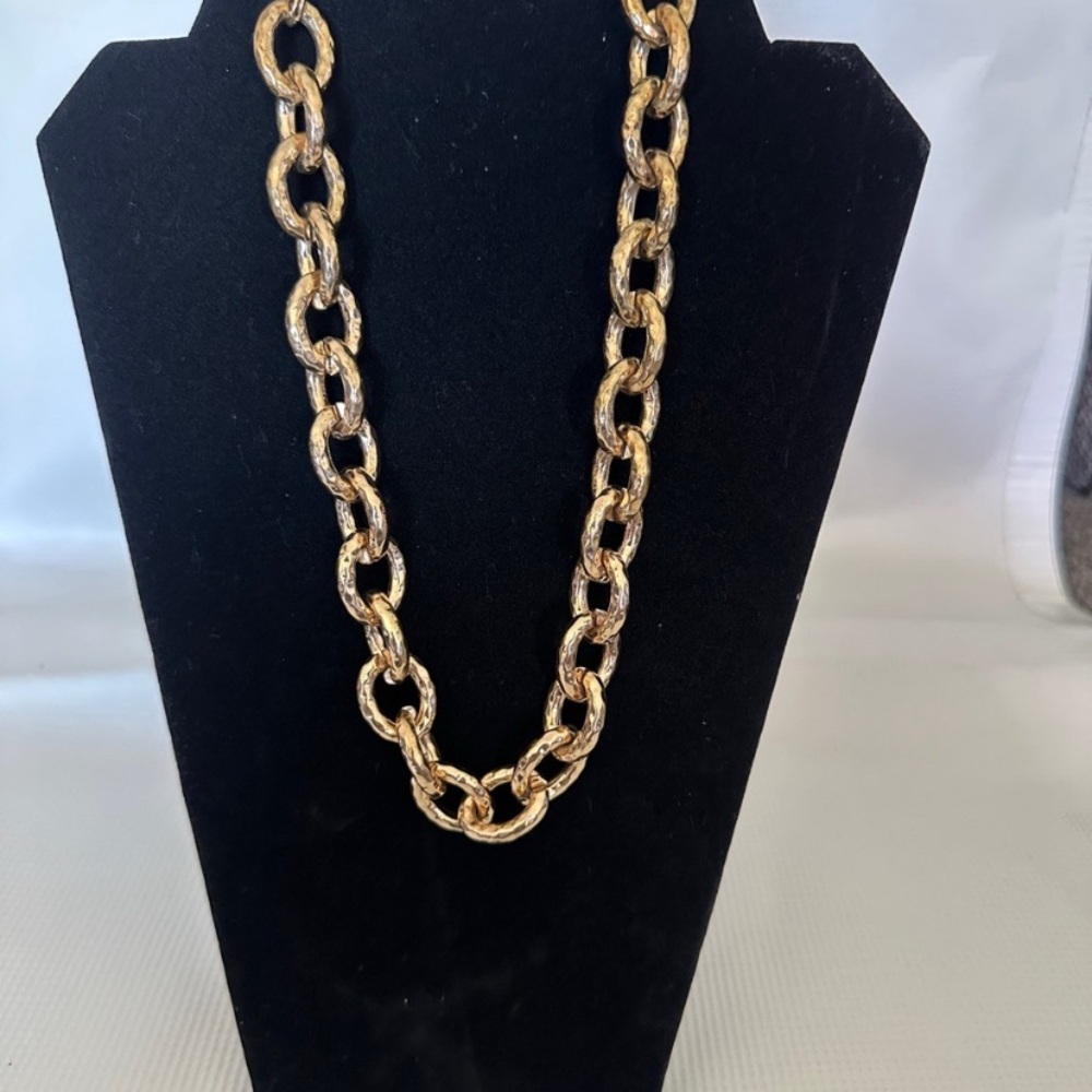 Gold Chain Link Necklace - Women Jewelry